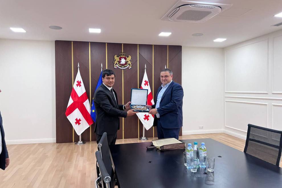 Gruziya Yer resurslarini barqaror boshqarish va yerdan foydalanishni monitoring qilish milliy agentligiga tashrif
