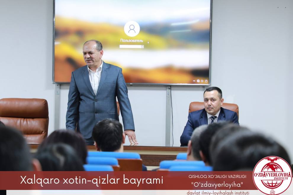 A festive mood at the “Uzdavyerloyiha” State Scientific and Design Institute