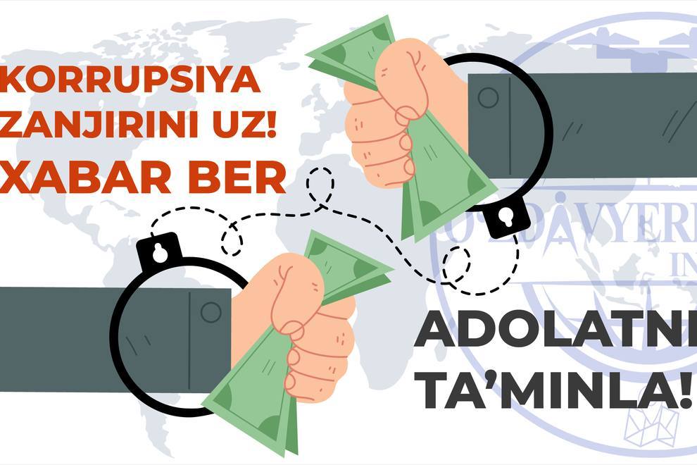 CORRUPTION IS A CRIME AGAINST PEOPLE’S WELL-BEING