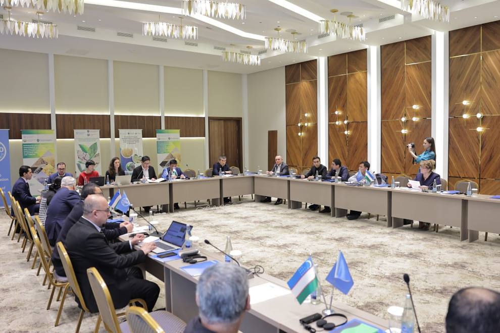 The RECSOIL initiative is being promoted in Uzbekistan