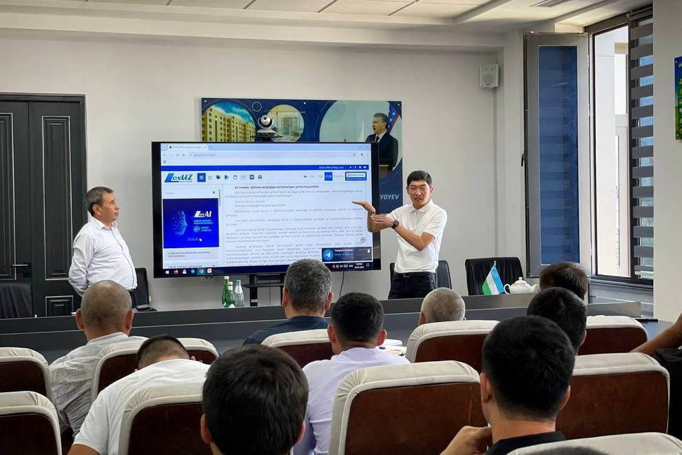 A training seminar on developing land management plans for agricultural districts for 2025–2030