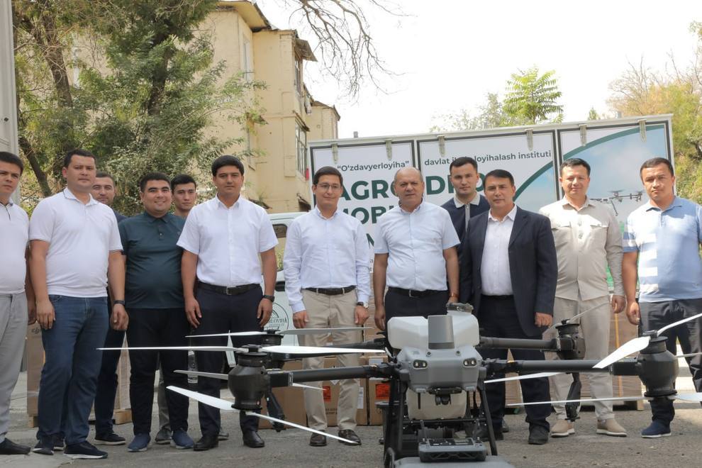 The most modern drones have been delivered to the “Uzdavyerloyiha” institute